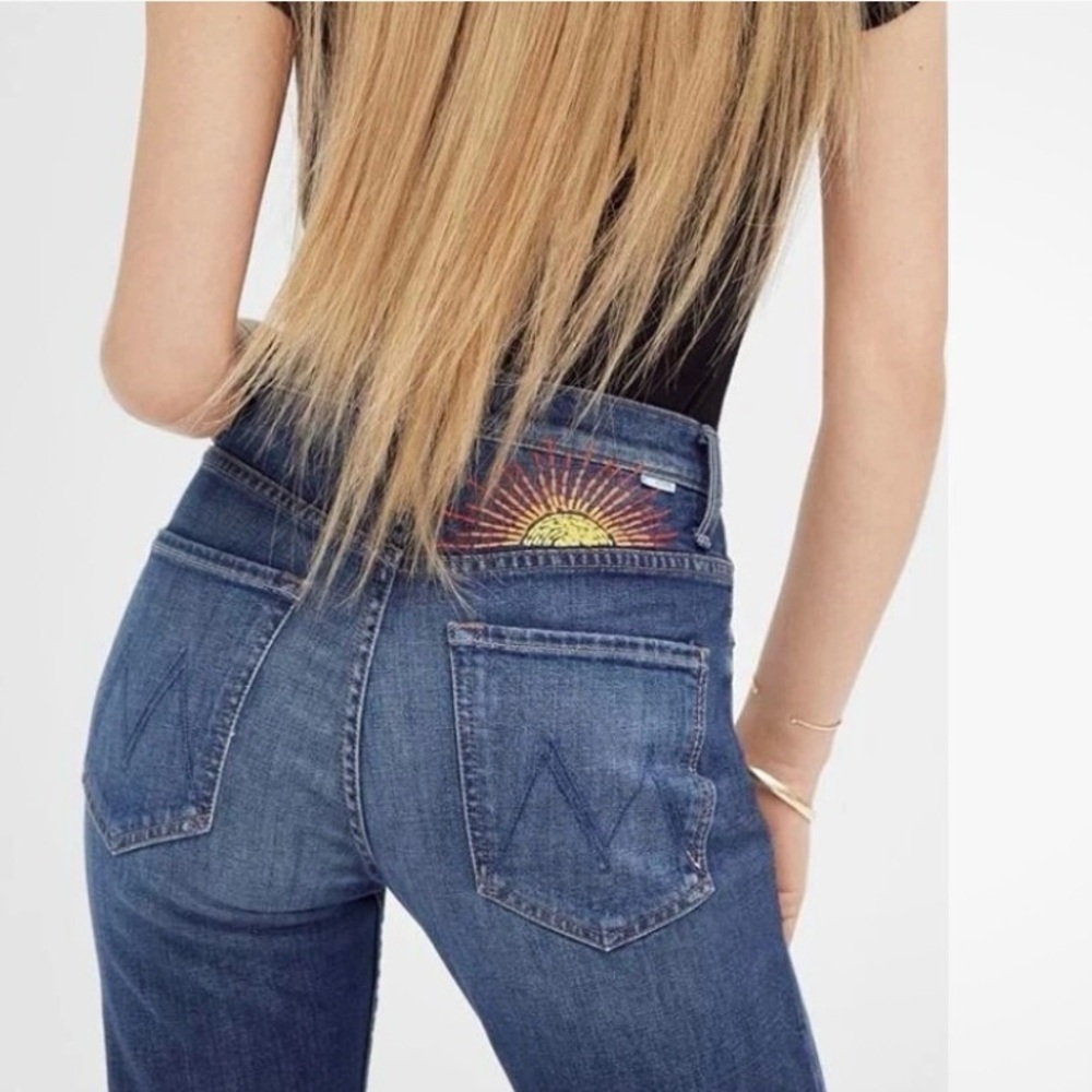 MOTHER Tomcat “Roasting Nuts” Button Fly denim
